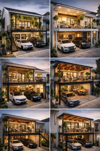 Mezannine Teras Rumah Keren di Sukaraja